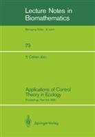 Yose Cohen, Yosef Cohen - Applications of Control Theory in Ecology