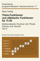 Peter Kahlig - Theta-Funktionen und elliptische Funktionen für TI-59