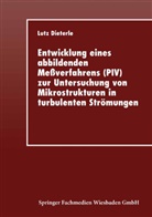 Lutz Dieterle - Entwicklung eines abbildenden Meßverfahrens (PIV) zur Untersuchung von Mikrostrukturen in turbulenten Strömungen