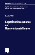 Christian Wulff - Kapitalmarktreaktionen auf Nennwertumstellungen