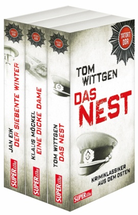 Eik, Jan Eik, Möcke, Klaus Möckel, Wittge, … - Tatort DDR, 3 Bde.. Staffel.1 Der siebente Winter; Eine dicke Dame; Das Nest. Superillu