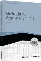 KOCH, Michael Koch, Stürze, Rudol Stürzer, Rudolf Stürzer - Mietrecht für Vermieter von A-Z - Mit Arbeitshilfen Online