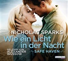 Nicholas Sparks, Alexander Wussow - Safe Haven - Wie ein Licht in der Nacht, 6 Audio-CDs (Audio book)