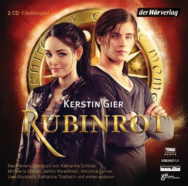 Kerstin Gier, Cornelia Dörr, Maria Ehrich, Jannis Niewöhner - Rubinrot, 2 Audio-CDs (Audio book) - Filmhörspiel