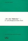 Frumentius Renner - An die Hebräer