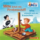 Christian Tielmann, Diverse, diverse, Various - Mein Freund Max 4: Max baut ein Piratenschiff / Max wünscht sich ein Kaninchen, 1 Audio-CD (Hörbuch)