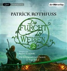 Patrick Rothfuss, Stefan Kaminski - Die Furcht des Weisen (2). Tl.2, 3 Audio-CD, 3 MP3 (Audio book)