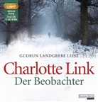 Charlotte Link, Gudrun Landgrebe - Der Beobachter, 2 Audio-CD, 2 MP3 (Audio book)