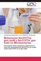 José de Jesú Alba-Romero, José de Jesús Alba-Romero, Auror Martinez, Aurora Martinez, Urtíz, Norma Urtíz - Mutaciones Ser531Trp gen rpoB y Ser315Thr gen katG en Micobacterias