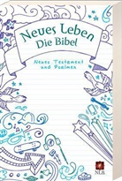 Bibelausgaben - .: Neues Leben. Die Bibel, NLB, Neues Testament + Psalmen, Motiv Scribble