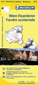 Michelin Karten - Bl.371: Michelin Karte West-Vlaanderen. Flandre occidentale