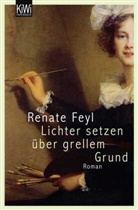 Renate Feyl - Lichter setzen über grellem Grund
