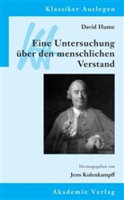 David Hume, Jen Kulenkampff, Jens Kulenkampff - David Hume, Eine Untersuchung über den menschlichen Verstand