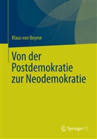 Klaus Von Beyme, Klaus von Beyme - Von der Postdemokratie zur Neodemokratie