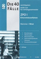 Haubold, Hemme, Karl E. Hemmer, Karl-Edmun Hemmer, Wüs, Achim Wüst... - Die 40 wichtigsten Fälle nicht nur für Anfangssemester, ZPO I, Erkenntnisverfahren