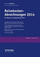 Reisekosten-Abrechnungen: Für Monate, mit Kalendarium 2013