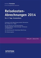 Reisekosten-Abrechnungen: Formularblock 2013