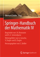 Günte Grosche, Günter Grosche, Eberhard (Prof. Dr. Zeidler, Eberhard (Prof. Dr.) Zeidler, Zieg, Dorothea Ziegler... - Springer-Handbuch der Mathematik. Bd.4