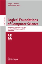 Serge Artemov, Sergei Artemov, Nerode, Nerode, Anil Nerode - Logical Foundations of Computer Science