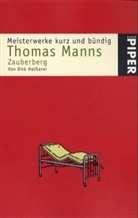 Thomas Mann - Thomas Manns 'Zauberberg'