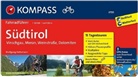 Renate Gabriel, Wolfgang Heitzmann - KOMPASS Fahrradführer Südtirol - Vinschgau, Meran, Weinstraße, Dolomiten