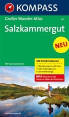 Wolfgang Heitzmann, Renate Gabriel, Wolfgang Heitzmann - Kompass Großer Wander-Atlas Salzkammergut