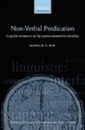 Isabelle Roy, Isabelle (University Paris 8) Roy, Roy Isabelle - Nonverbal Predication