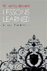 William Bowen, William G Bowen, William G. Bowen, William J Bowen, Bowen William G. - Lessons Learned
