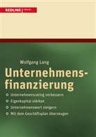 Wolfgang Lang - Unternehmensfinanzierung