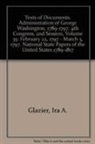 Ira A Glazier, Ira A. Glazier, Glazier Ira A., Carzo, Eileen Daney Carzo - February 22, 1797 March 3, 1797 Texts of Documents. Administration