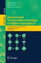 Ralf Lämmel, Joã Saraiva, João Saraiva, Joost Visser - Generative and Transformational Techniques in Software Engineering IV