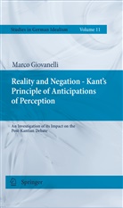 Marco Giovanelli - Reality and Negation - Kant's Principle of Anticipations of Perception