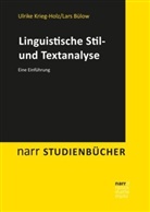Bülow, Lars Bülow, Krieg-Hol, Ulrik Krieg-Holz, Ulrike Krieg-Holz - Linguistische Stil- und Textanalyse