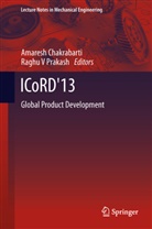 Amares Chakrabarti, Amaresh Chakrabarti, Raghu V Prakash, Raghu V. Prakash, V Prakash, V Prakash - ICoRD'13, 2 Teile