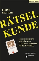 Manfred Stock - Kleine deutsche Rätselkunde