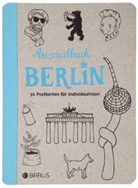 Anna Krenz, Peter Delius - Ausmalbuch Berlin