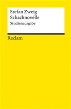 Stefan Zweig, Klemen Renoldner, Klemens Renoldner - Schachnovelle, Kommentierte Ausgabe