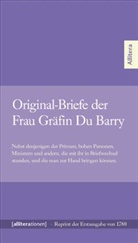 Pidansa de Mairobert, Pidansat de Mairobert, Pidansat de Mairobert - Original-Briefe der Frau Gräfin Due Barry