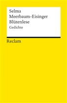 Meerbaum-Eisinger, Selma Meerbaum-Eisinger, Marku May, Markus May - Blütenlese. Gedichte