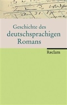 Heinric Detering, Heinrich Detering, Benedik Jessing, Benedikt Jeßing, Volker Meid, Albert Meier... - Geschichte des deutschsprachigen Romans