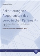 Benjamin Höhne - Rekrutierung von Europaabgeordneten