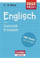 Davi Clarke, David Clarke, Phyllis Driver, Phyllis u a Driver, Ingri Preedy, Ingrid Preedy - Testprofi Englisch - Grammatik & Vokabeln 5.-8. Klasse