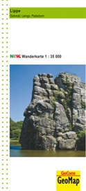 Geobasisdaten: Land NRW, Geobasisdaten Land NRW, Geobasisdaten: Land NRW - GeoMap Karten: Lippe, Detmold, Lemgo, Paderborn Wanderkarte NRW