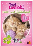 Total tierlieb!  - Mal- und Rätselspaß, m. 50 Stickern