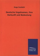 Hugo Suolahti - Deutsche Vogelnamen, ihre Herkunft und Bedeutung