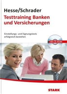 Hess, Jürge Hesse, Jürgen Hesse, C Roelecke, Carste Roelecke, Carsten Roelecke... - Testtraining Banken und Versicherungen, m. CD-ROM