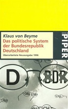 Klaus Von Beyme - Das politische System der Bundesrepublik Deutschland