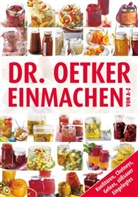 Dr. Oetker, Oetker, Studio Büttner, Dr. Oetker Verlag, D Oetker, D Oetker Verlag - Dr. Oetker Einmachen von A-Z