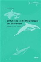 Adolf Portmann, David Senn, David G Senn, David G. Senn - Einführung in die Morphologie der Wirbeltiere