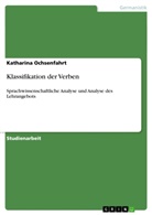 Katharina Ochsenfahrt - Klassifikation der Verben